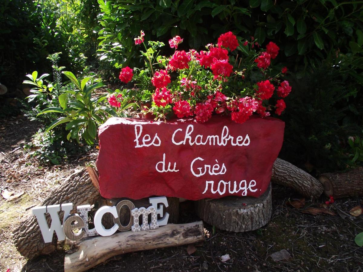 Chambres Du Gres Rouge De Beauval Eksteriør billede